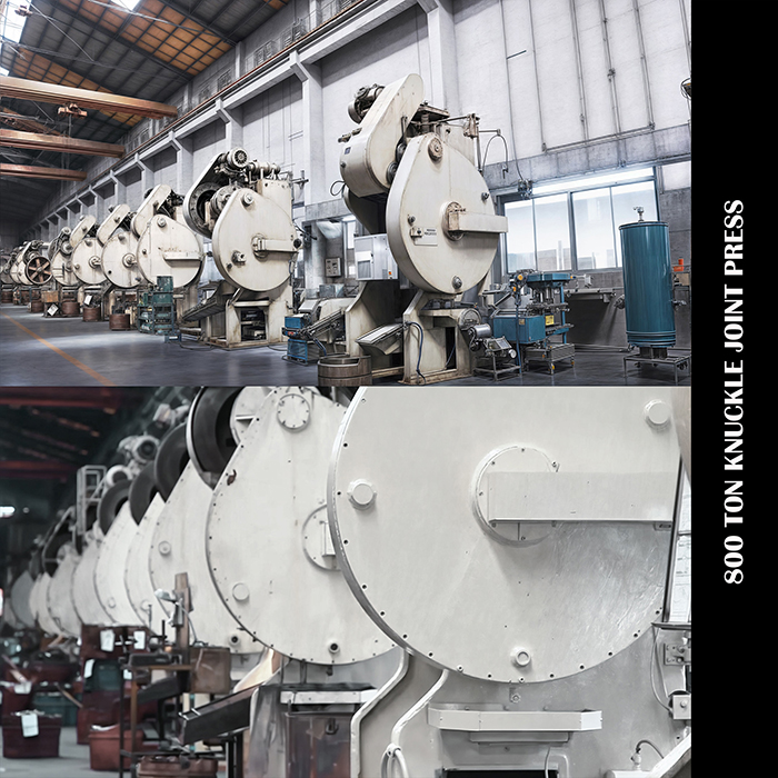 800 TON KNUCKLE JOINT PRESS